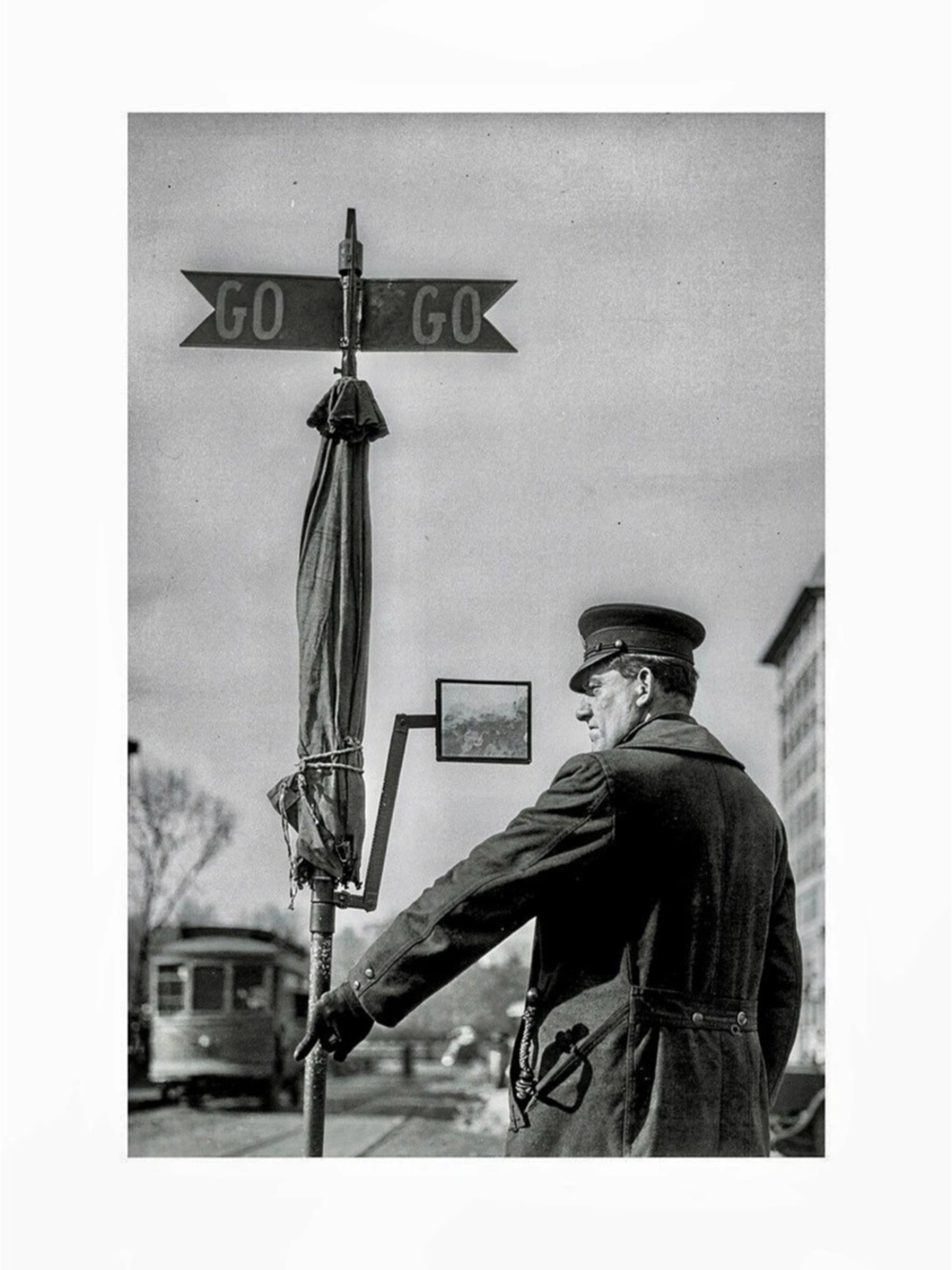 Vintage Washington DC Traffic Cop 1919 Historical 4x6 Lustre Photo Print